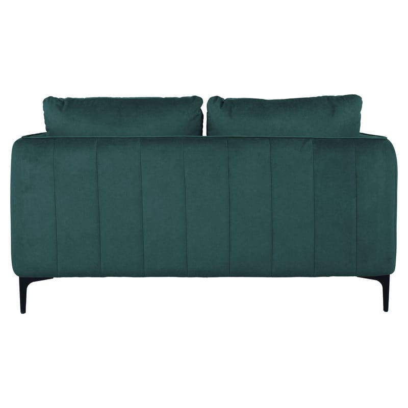 Sofa HOME4YOU Bianka 2-personers Grøn - grøn - Møbler - Sofaer - Velour sofaer