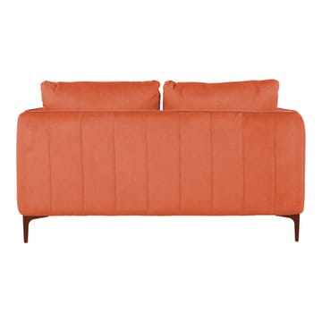 Sofa HOME4YOU Bianka 2-personers Oranž - orange - Møbler - Sofaer - Velour sofaer