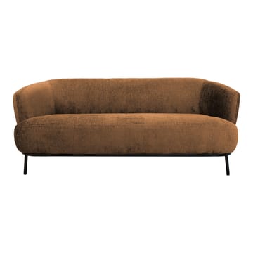 Sofa HOME4YOU Gemala 2,5-personers Orange - orange - Møbler - Sofaer - Velour sofaer