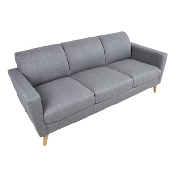Sofa HOME4YOU Kaili 3-personers Grå - grå - Møbler - Sofaer - 3 personers sofa