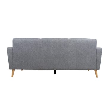 Sofa HOME4YOU Kaili 3-personers Grå - grå - Møbler - Sofaer - 3 personers sofa
