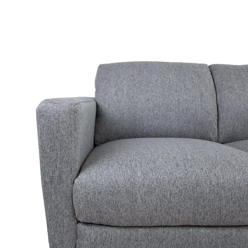 Sofa HOME4YOU Kaili 3-personers Grå - grå - Møbler - Sofaer - 3 personers sofa
