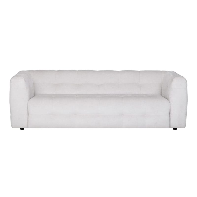 Sofa HOME4YOU Leesi 3-personers beige - beige - Møbler - Sofaer - 3 personers sofa