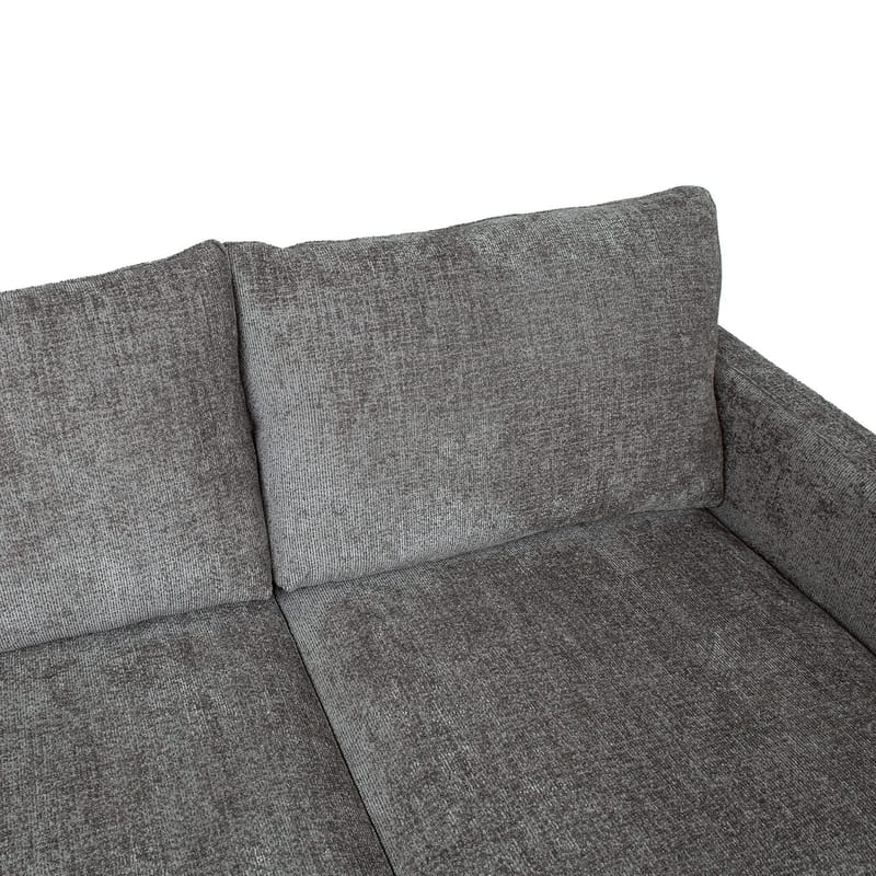 Sofa HOME4YOU Linell 2-personers Gråbrun - gråbrun - Møbler - Sofaer - 2 personers sofa