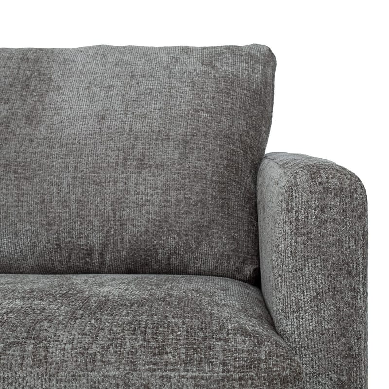 Sofa HOME4YOU Linell 2-personers Gråbrun - gråbrun - Møbler - Sofaer - 2 personers sofa
