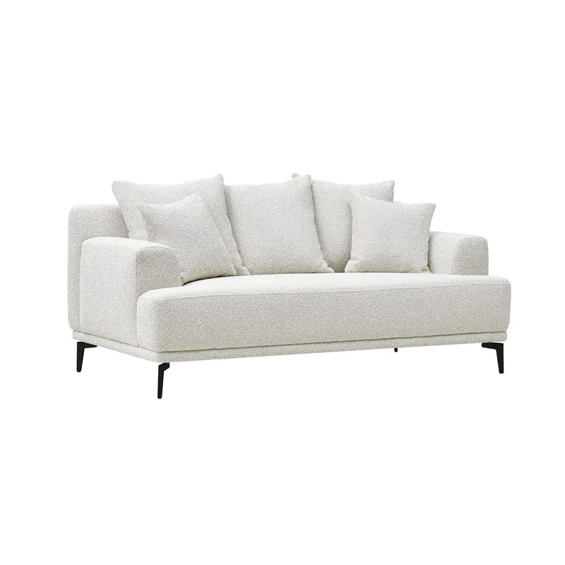 Sofa HOME4YOU Magnolia 2-personers Lys beige, lys beige