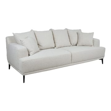 Sofa HOME4YOU Magnolia 3-personers lys beige - lys beige - Møbler - Sofaer - 3 personers sofa