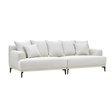 Sofa HOME4YOU Magnolia 4-personers Lys beige - Lys beige - Møbler - Sofaer - 4 personers sofa