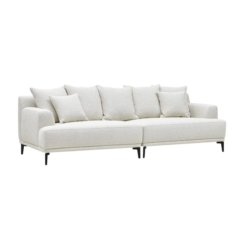 Sofa HOME4YOU Magnolia 4-personers Lys beige, Lys beige