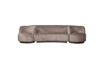 Sofa Sæt Combi-Popular - Taupe - Møbler - Sofaer - 4 personers sofa