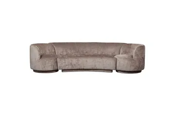 Sofa Sæt Combi-Popular - Taupe - Møbler - Sofaer - 4 personers sofa