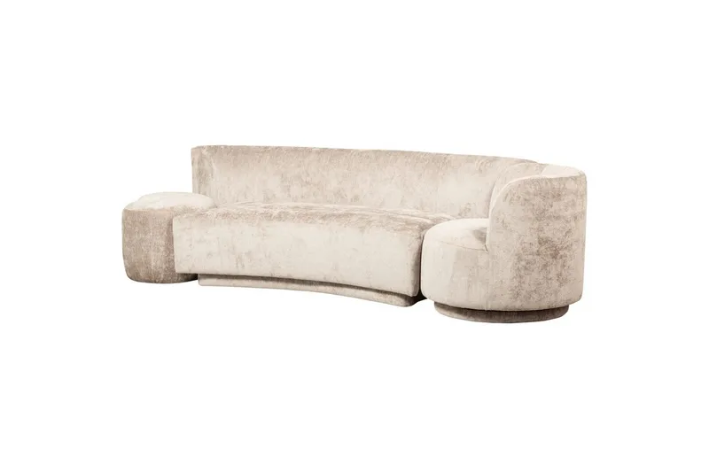 Sofa Sæt Combi-Popular med Skammel - Natur - Møbler - Sofaer - Sofagrupper