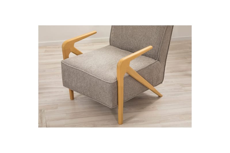 Sofa-seng sæt Sudarus Eg / Grå - Eg / Grå - Møbler - Sofaer - Sovesofaer