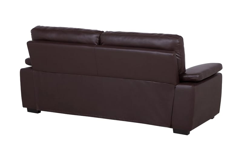 Sofa Sofa 3 sæder - Brun - 3 personers sofa