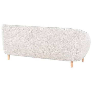 Sofa Umea - Beige, lyst træ - Møbler - Sofaer - 3 personers sofa
