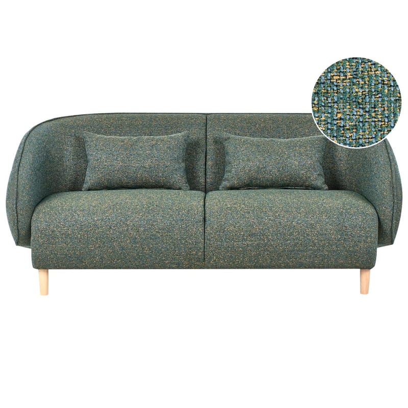 Sofa Umea, Grøn, lyst træ