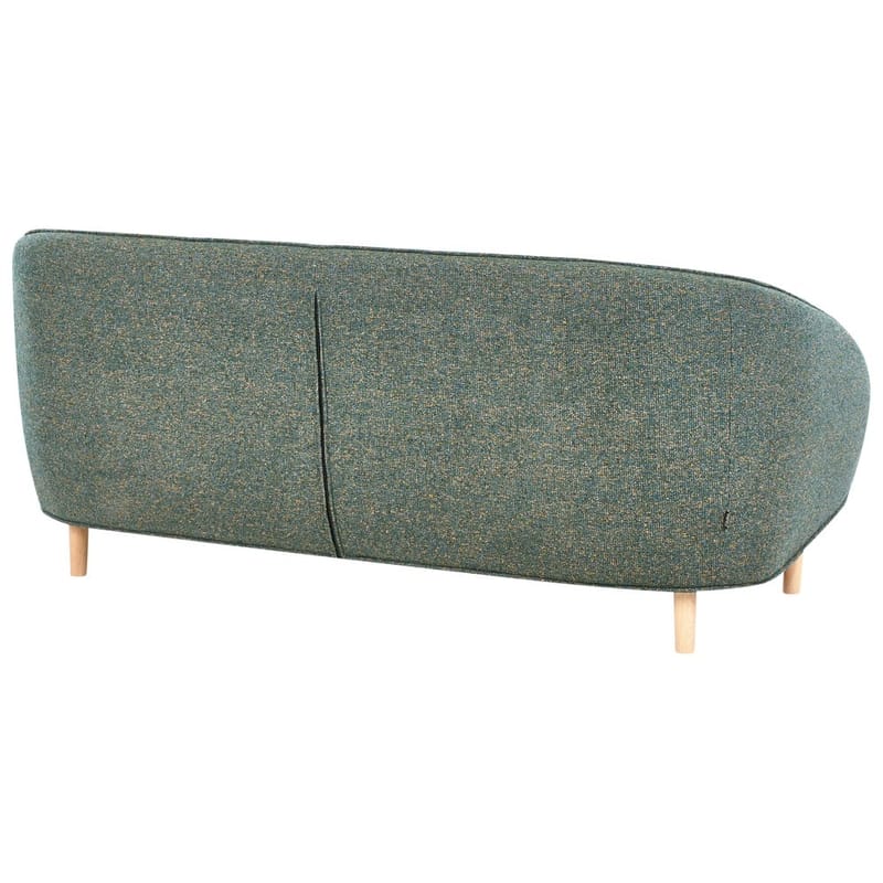 Sofa Umea - Grøn, lyst træ - Møbler - Sofaer - 3 personers sofa