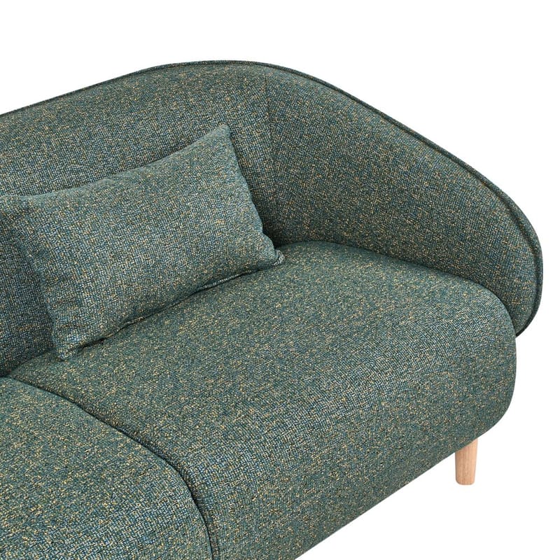 Sofa Umea - Grøn, lyst træ - Møbler - Sofaer - 3 personers sofa