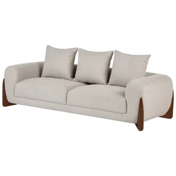 Sofagruppe 6-personers Vinliden - Taupe - Møbler - Sofaer - Sofagrupper