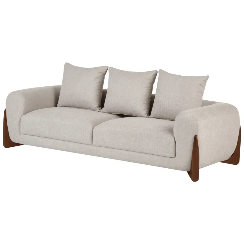 Sofagruppe 6-personers Vinliden - Taupe - Møbler - Sofaer - Sofagrupper