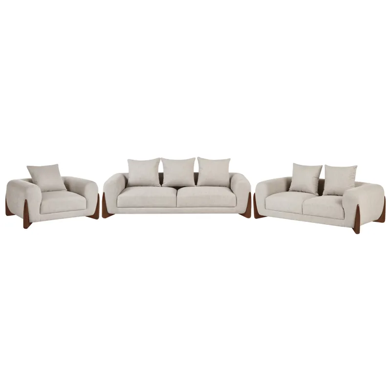 Sofagruppe 6-personers Vinliden, Taupe