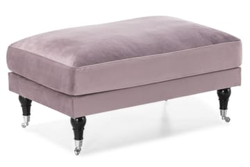 Andrew Sofagruppe 2-personers Sofa + Lænestol + Fodskammel i Fløjl - Lilla - Møbler - Sofaer - Sofagrupper - Howard sofagruppe