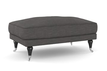 Andrew Sofagruppe 2-personers Sofa + Lænestol + Fodskammel i Stof - Mørkegrå - Møbler - Sofaer - Sofagrupper - Howard sofagruppe