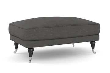 Andrew Sofagruppe 3-personers + 2-personers Sofa + Lænestol + Fodskammel i Stof - Mørkegrå - Møbler - Sofaer - Sofagrupper - Howard sofagruppe