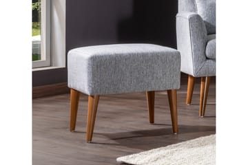 Arianda 3-personers Knapsyet Sofagruppe med Sovefunktion i Stof - Grå - Møbler - Sofaer - Sofagrupper