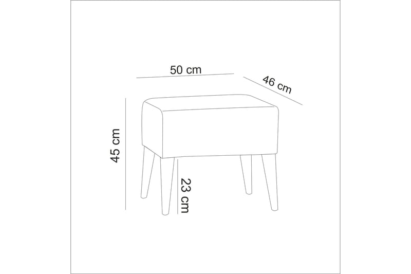 Arianda 3-personers Knapsyet Sofagruppe med Sovefunktion i Stof - Grå - Møbler - Sofaer - Sofagrupper