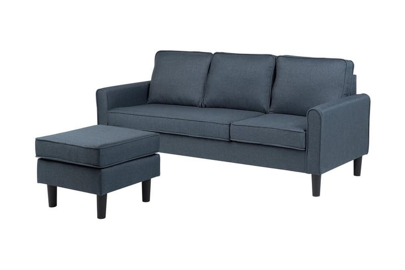Avesta Sofa 2-4 sæde med fodskammel - Grå - Møbler - Sofaer - Sofagrupper