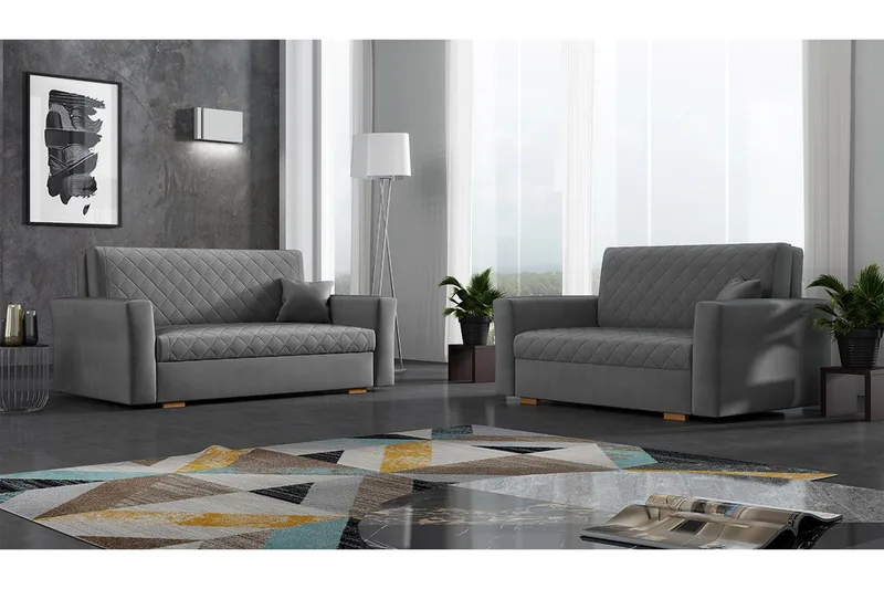 Bensbyn Sofagruppe - Grå - Møbler - Sofaer - Sofagrupper