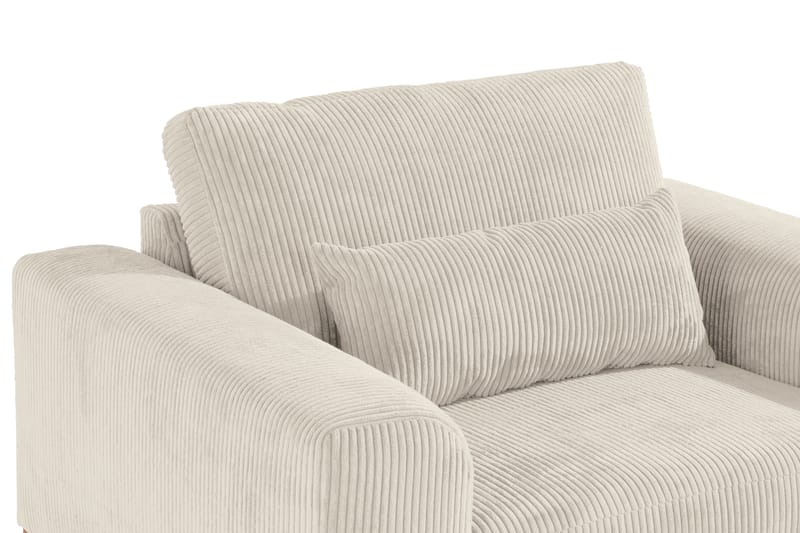 Copenhagen Sofagruppe 3-personers + 2-personers Sofa + Lænestol i Manchester - Beige - Møbler - Sofaer - Sofagrupper