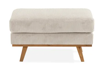 Copenhagen Sofagruppe 3-personers + 2-personers Sofa + Lænestol + Fodskammel i Manchester - Beige - Møbler - Sofaer - Sofagrupper