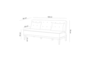 Fuoco Sofagruppe - Cream - Møbler - Sofaer - Sofagrupper