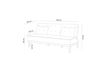 Fuoco Sofagruppe - Mørkegrå - Møbler - Sofaer - Sofagrupper