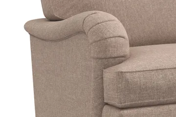 Howard Classic Sofagruppe 3-personers + 2-personers Sofa + Lænestol + Fodskammel i Stof - Mørkebege - Møbler - Sofaer - Sofagrupper - Howard sofagruppe