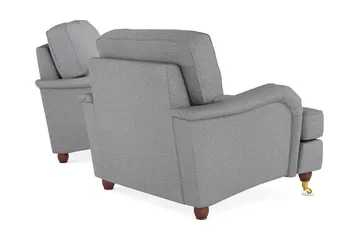 Howard Lyx Sofagruppe 3-personers Sofa + Lænestol i Stof - Lysegrå - Møbler - Sofaer - Sofagrupper - Howard sofagruppe