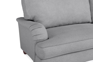 Howard Lyx Sofagruppe 4-personers + 3-personers Sofa + Chaiselongstol i Stof - Lysegrå - Møbler - Sofaer - Sofagrupper - Howard sofagruppe
