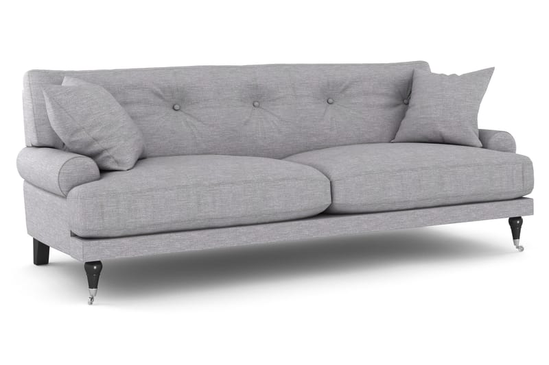 Andrew 3-personers Stofsofa - Grå - Møbler - Sofaer - Sofagrupper - Howard sofagruppe