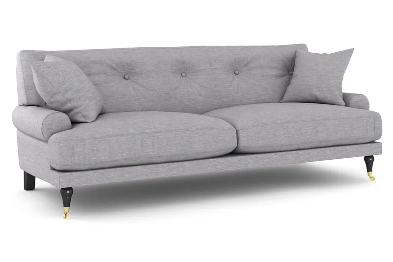 Andrew 3-personers Stofsofa - Grå - Møbler - Sofaer - Sofagrupper - Howard sofagruppe