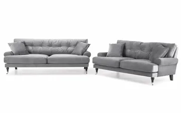 Andrew 3-personers Fløjlssofa