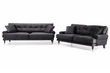 Andrew 3-personers Fløjlssofa