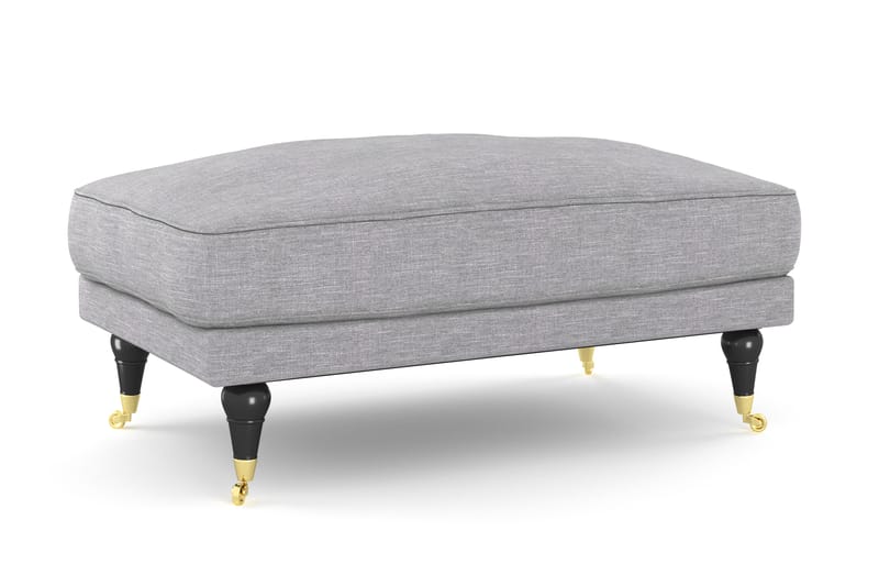 Andrew Sofagruppe 3-personers + 2-personers Sofa + Lænestol + Fodskammel i Stof - Grå - Møbler - Sofaer - Sofagrupper - Howard sofagruppe