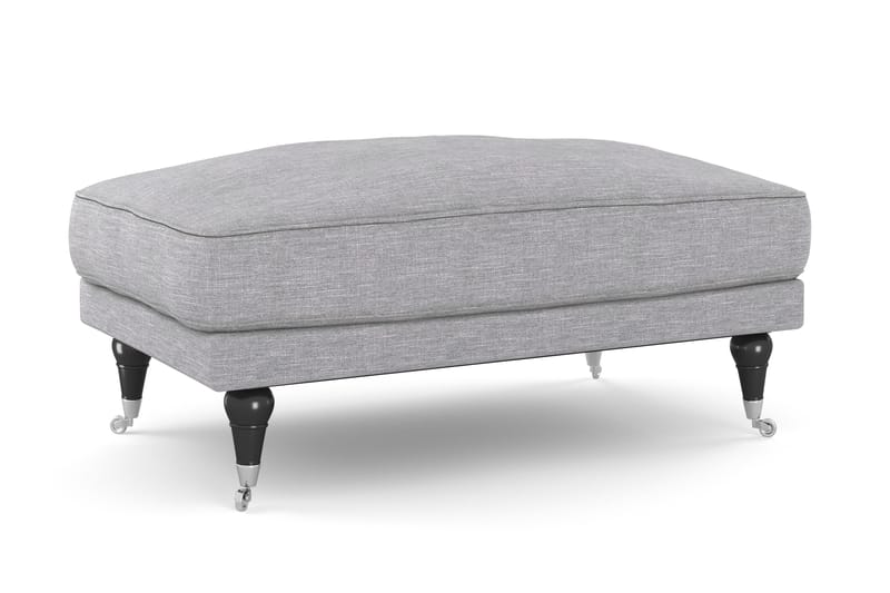 Andrew Sofagruppe 3-personers + 2-personers Sofa + Lænestol + Fodskammel i Stof - Grå - Møbler - Sofaer - Sofagrupper - Howard sofagruppe