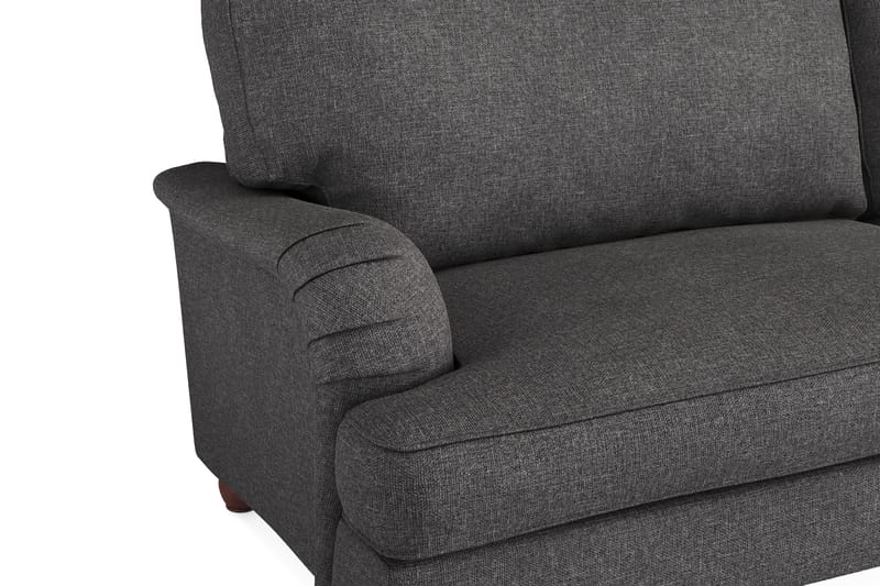 Howard Lyx 4-personers Stofsofa + Fodskammel - Mørkegrå - Møbler - Sofaer - Sofagrupper - Howard sofagruppe