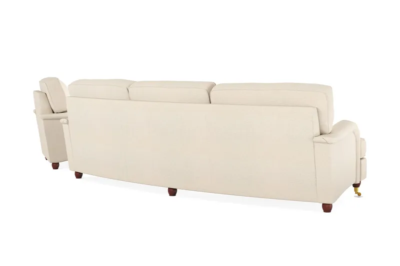Howard Lyx Sofaarrangement 4-personers + 3-personers Buet Stofsofa - Beige - Møbler - Sofaer - Sofagrupper - Howard sofagruppe
