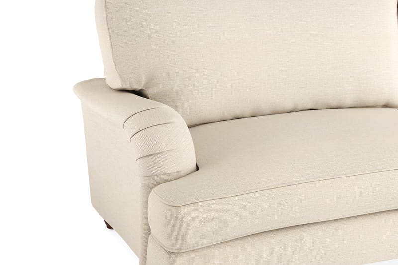 Howard Lyx Sofagruppe 3-pers+Chaiselong+Lænestol+Puf - Beige - Howard sofagruppe