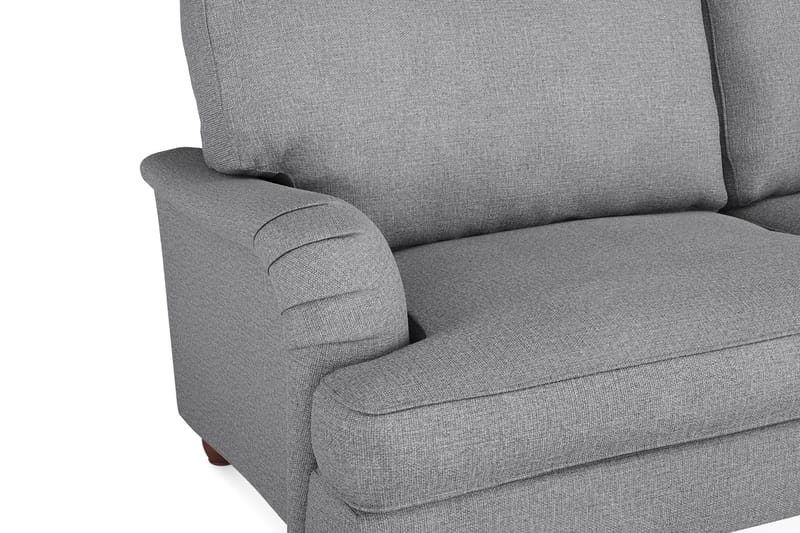 Howard Lyx Sofagruppe 3-personers Sofa + Chaiselongstol i Stof - Lysegrå - Møbler - Sofaer - Sofagrupper - Howard sofagruppe