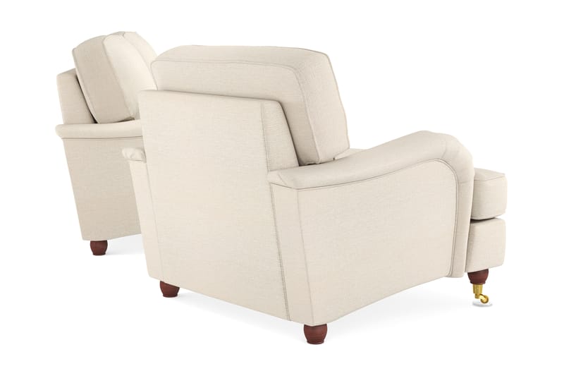 Howard Lyx Sofagruppe 3-personers Sofa + Lænestol i Stof - Beige - Møbler - Sofaer - Sofagrupper - Howard sofagruppe